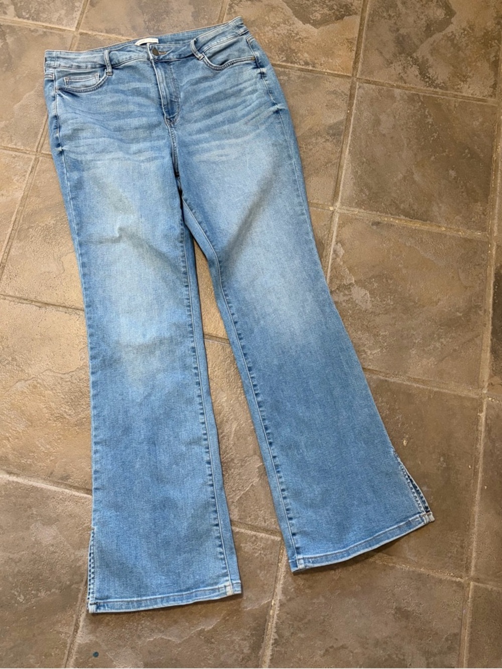 Nine West Light Blue Bootcut Jeans